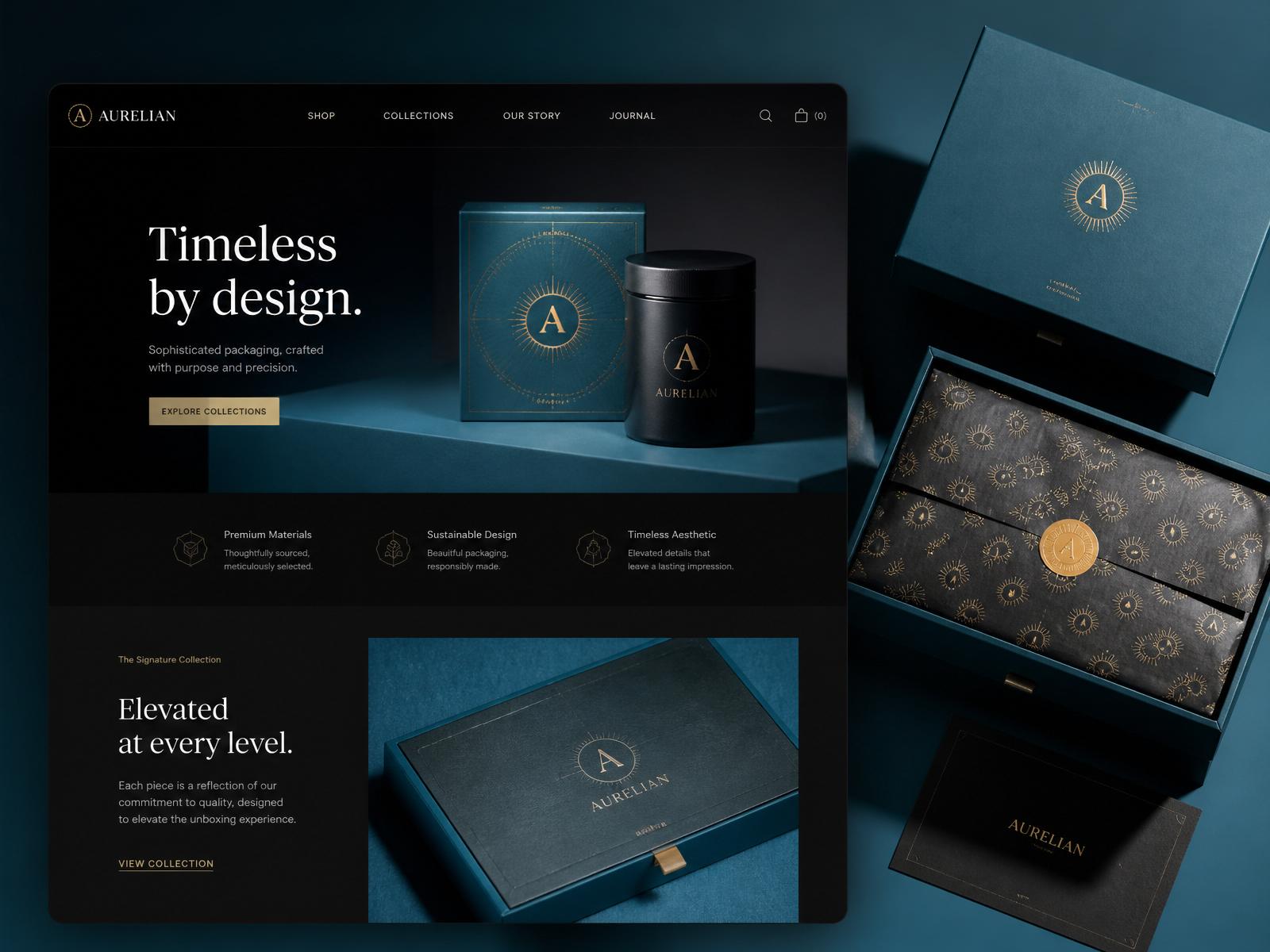 Aurelian — Un ecommerce que convirtió el packaging en experiencia de marca.